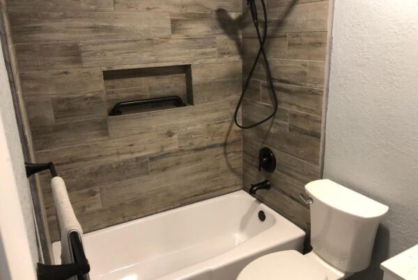 Bathroom Remodel with tub After